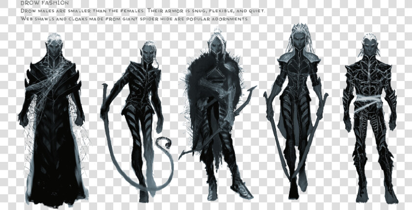 Male Drow 5e   Png Download   Out Of The Abyss Drow  Transparent PngTransparent PNG