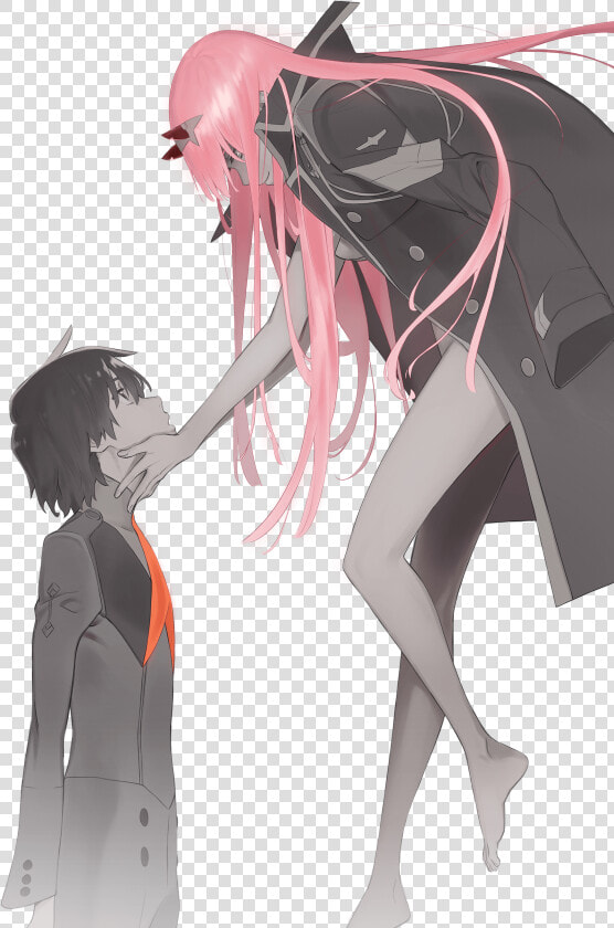 Darling In The Franxx Hiro And Zero Two   Png Download  Transparent PngTransparent PNG