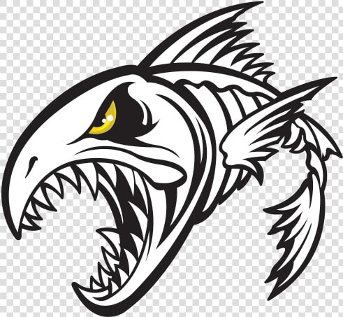 Fish Bone Skeleton Skull   Fish Black Skull Png  Transparent PngTransparent PNG