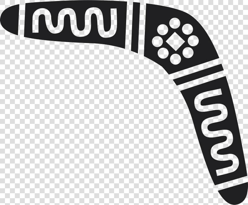 Boomerang Black And White  HD Png DownloadTransparent PNG