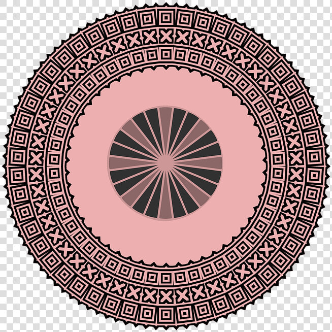 Design  Circular  Aztec  Symbol  Pattern  Intricate   Trio World School Logo  HD Png DownloadTransparent PNG