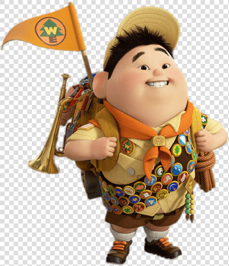 Russell In Full Uniform   Russell From Up Transparent  HD Png DownloadTransparent PNG