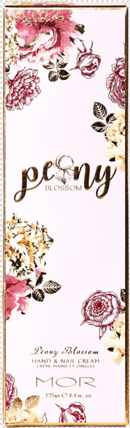 Peony Blossom Hand  amp  Nail Cream 125ml   Mor Peony Blossom Hand  amp  Nail Cream  HD Png DownloadTransparent PNG