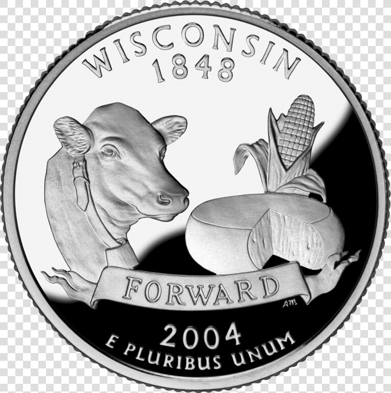 Change Wisconsin   Wisconsin State Quarter  HD Png DownloadTransparent PNG