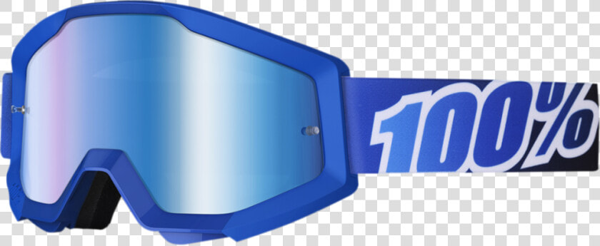 100  Goggles Strata Blue Lagoon  HD Png DownloadTransparent PNG