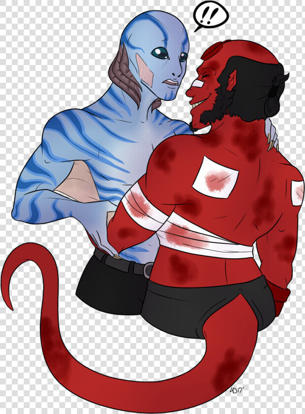 Hellboy X Abe Sapien  HD Png DownloadTransparent PNG