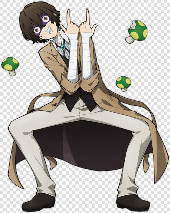 Bungou Stray Dogs Dazai Mushroom  HD Png DownloadTransparent PNG