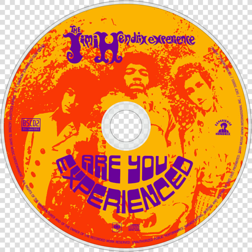 Jimi Hendrix Are You Experienced  HD Png DownloadTransparent PNG