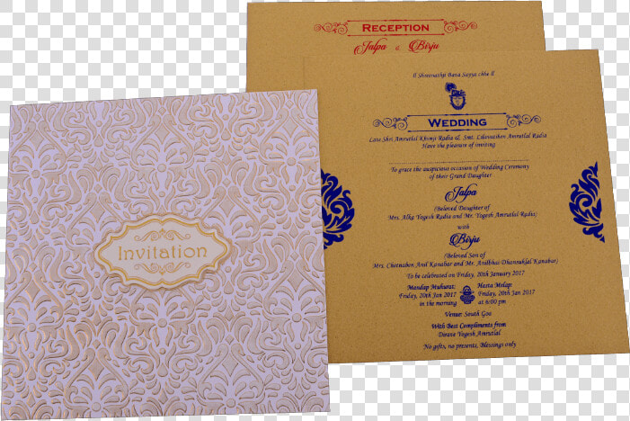 Hindu Wedding Cards  HD Png DownloadTransparent PNG