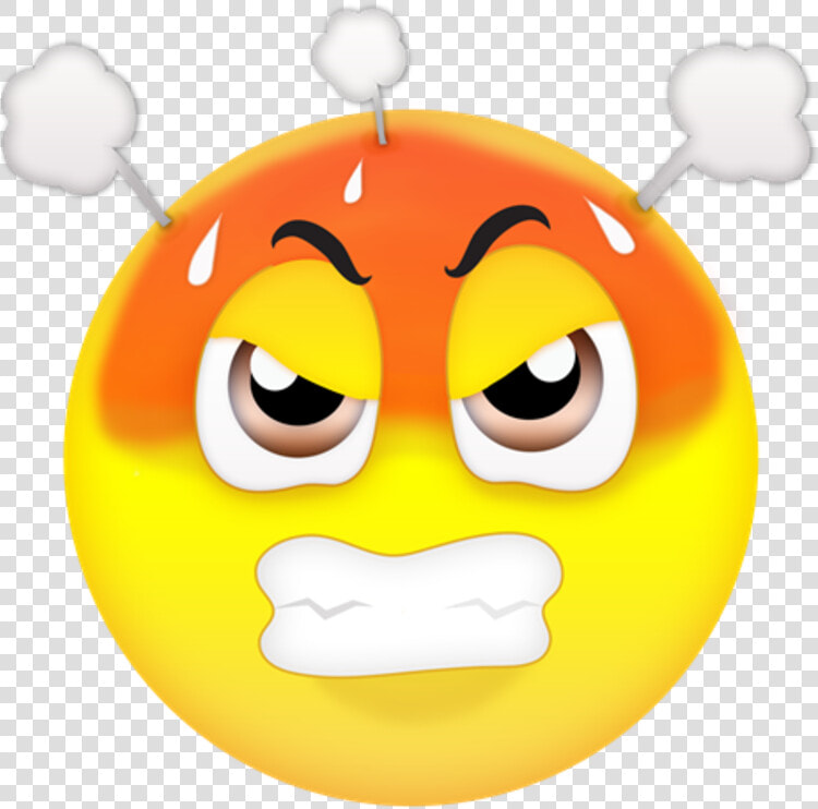 Emoji Anger Clip Art   Transparent Background Angry Emoji  HD Png DownloadTransparent PNG