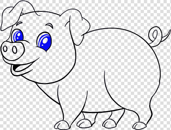 Pork Drawing Nose   Dibujo De Un Cerdo Facil  HD Png DownloadTransparent PNG