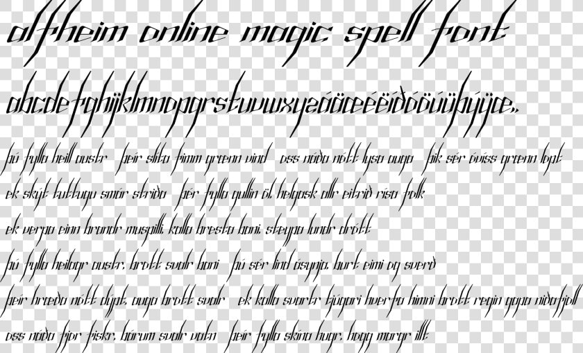 Clip Art Magic Fonts   Alo Magic Spells  HD Png DownloadTransparent PNG