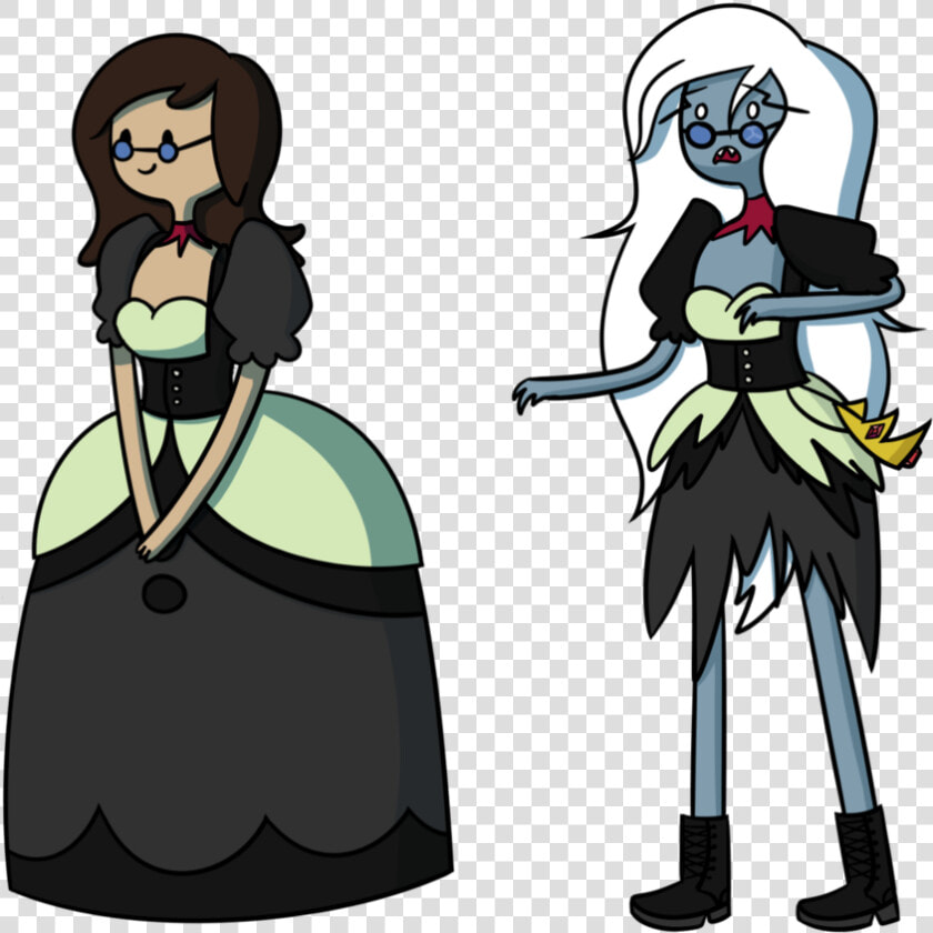 Ice King Marceline The Vampire Queen Sky Witch Betty   Adventure Time Genderbend Simon  HD Png DownloadTransparent PNG