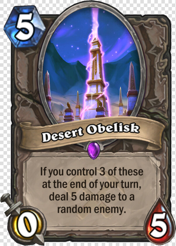 Desert Obelisk Hearthstone  HD Png DownloadTransparent PNG