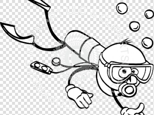 Scuba Diver Clipart Stick Figure   Stick Figure Scuba Diver  HD Png DownloadTransparent PNG