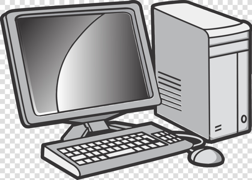 Computer Monitor desktop Computer computer   Computer Clipart  HD Png DownloadTransparent PNG