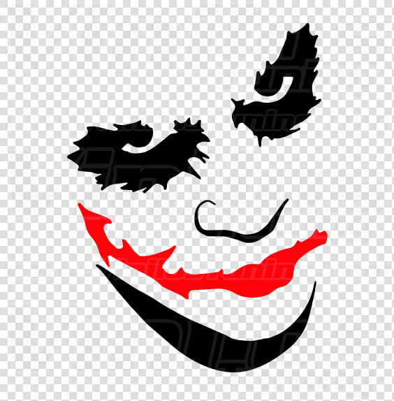 Joker Face Vinilostuning Jpg Joker Smile Mouth Transparent   Joker Pumpkin Carving Stencils  HD Png DownloadTransparent PNG