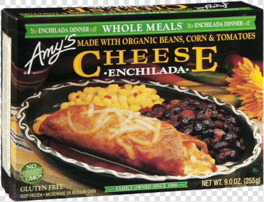 Amy  39 s Whole Meals Cheese Enchilada  HD Png DownloadTransparent PNG