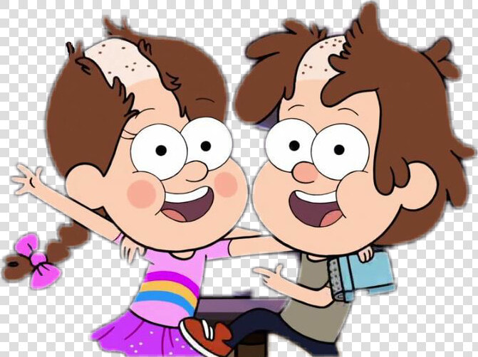 Transparent Memories Clipart   Mabel And Dipper Kids  HD Png DownloadTransparent PNG