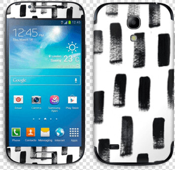 Black  amp  White Skin Galaxy S4 Mini   Samsung Galaxy S4  HD Png DownloadTransparent PNG