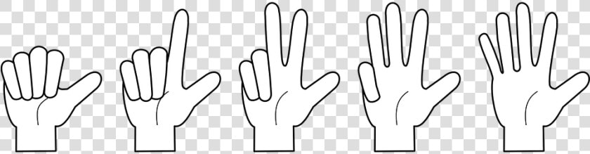 Hand  Counting  Fingers  One  Two  Three  Four  Five   One Two Three Four Png  Transparent PngTransparent PNG