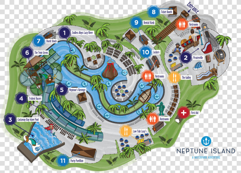 Neptune Island1 Class Img Responsive Owl First Image   Neptune Island Waterpark Hartsville  HD Png DownloadTransparent PNG