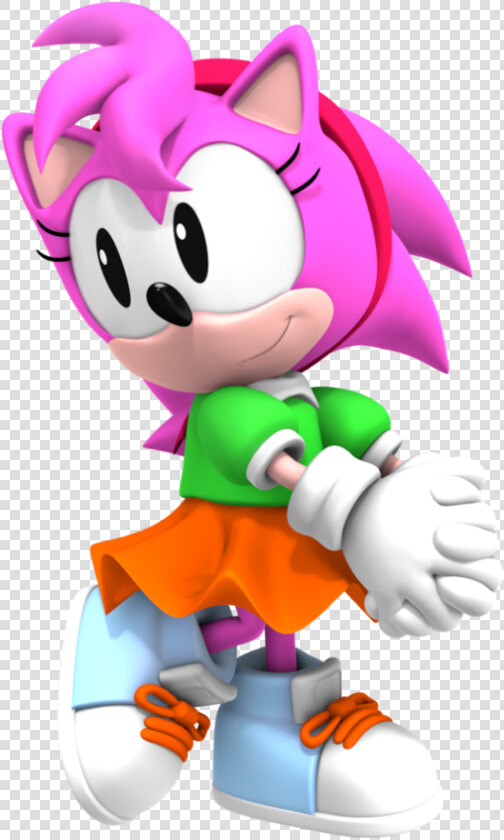 Classic Rosy The Rascal Wttp3 4 By Nibroc Rock d9ihdl4   Sonic Classic Amy Rose  HD Png DownloadTransparent PNG