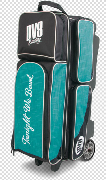 59 Dr3700 014 Circuit Triple Roller Teal   Teal 3 Ball Rolling Bowling Bag  HD Png DownloadTransparent PNG