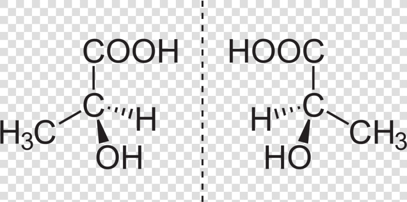 Lactic Acid Enantiomers  HD Png DownloadTransparent PNG