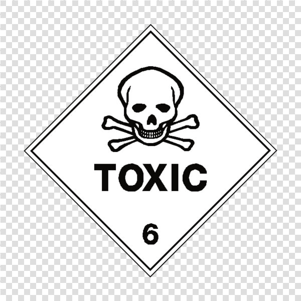 Transparent Toxic Sign Png   Toxic 6 Sign Meaning  Png DownloadTransparent PNG