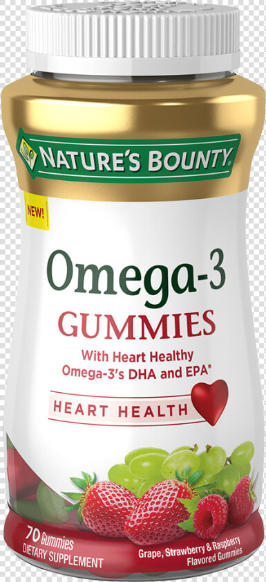 Omega 3 Gummies   D3 Gummies Nature  39 s Bounty  HD Png DownloadTransparent PNG