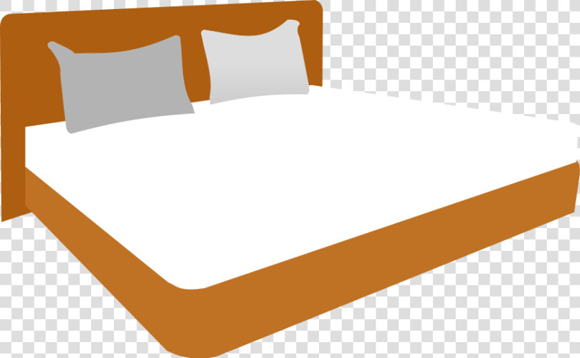 Double Bed Svg Clip Arts   Double Bed Clipart  HD Png DownloadTransparent PNG