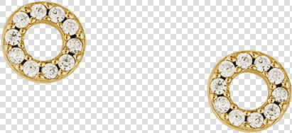 Circle Outline Crystal Stud Set Class   Circle  HD Png DownloadTransparent PNG