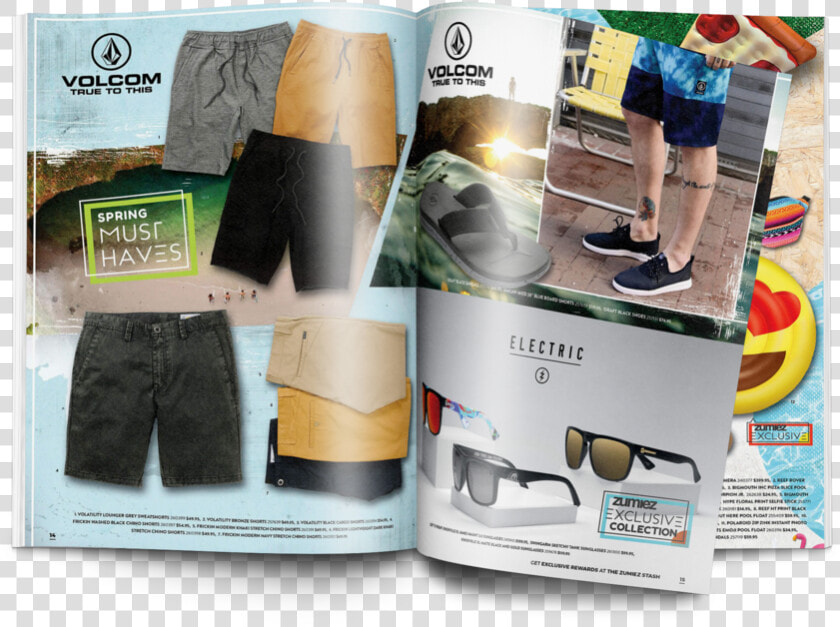 Zumiez Catalog Mockup  HD Png DownloadTransparent PNG