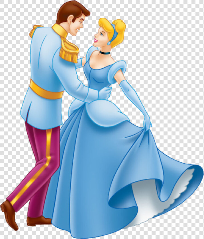 Cinderella And Prince Clipart   Cenicienta Y El Principe  HD Png DownloadTransparent PNG