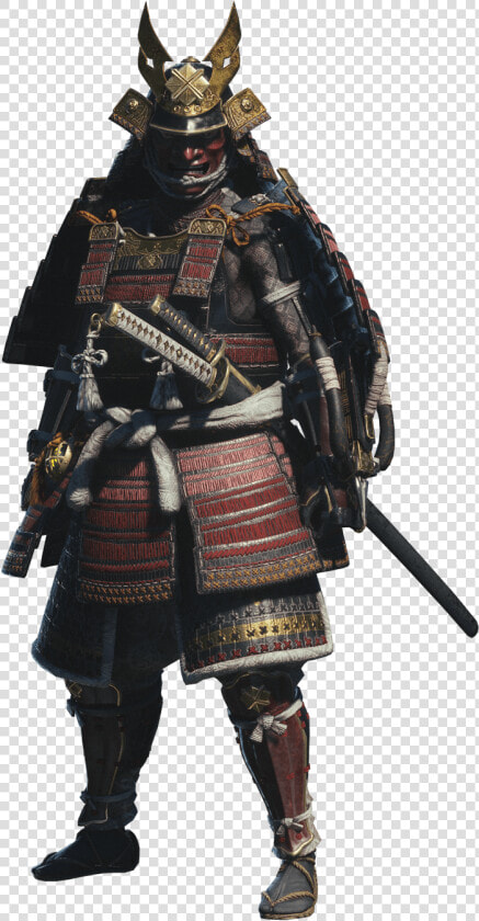 Frightening Samurai   Samurai Monster Hunter World  HD Png DownloadTransparent PNG