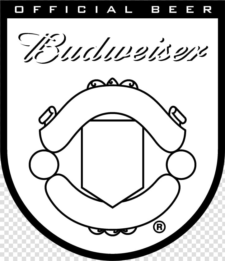 Budweiser Manchester United Logo Black And White   Dessin Logo Manchester United  HD Png DownloadTransparent PNG