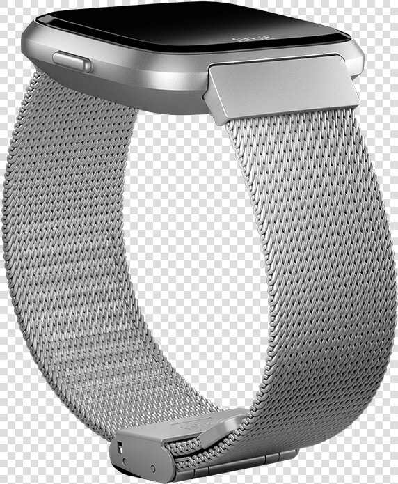 Fitbit Versa Metal Strap  HD Png DownloadTransparent PNG