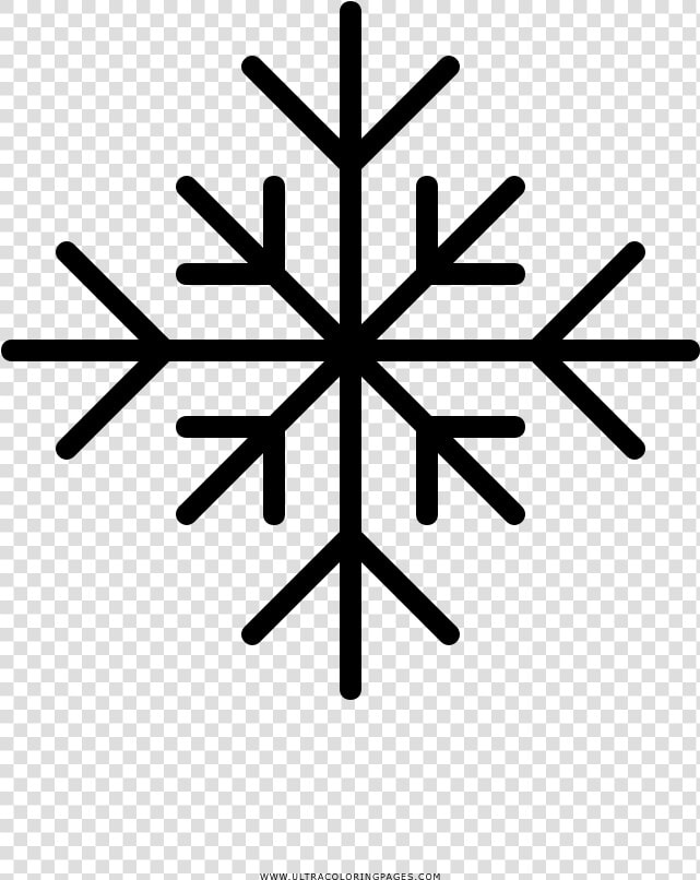 Floco De Neve Coloring Page   Snowflake Graphic  HD Png DownloadTransparent PNG