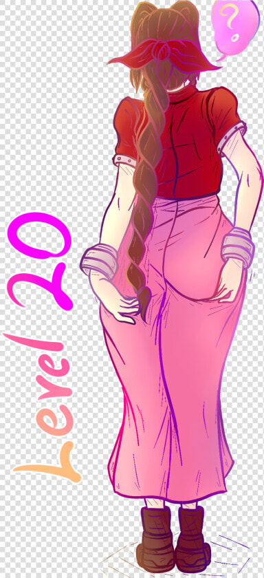 Aerith Level 20   Illustration  HD Png DownloadTransparent PNG