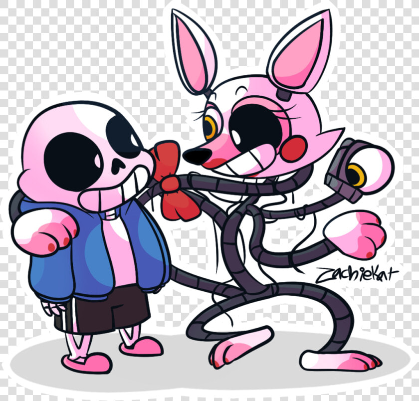 Hd Mangle Fnaf And Sans Undertale Transparent Png Image  Png DownloadTransparent PNG