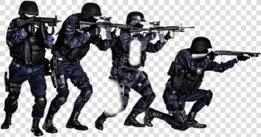 Swat Team Silhouette   Png Download   Swat Team Silhouette  Transparent PngTransparent PNG