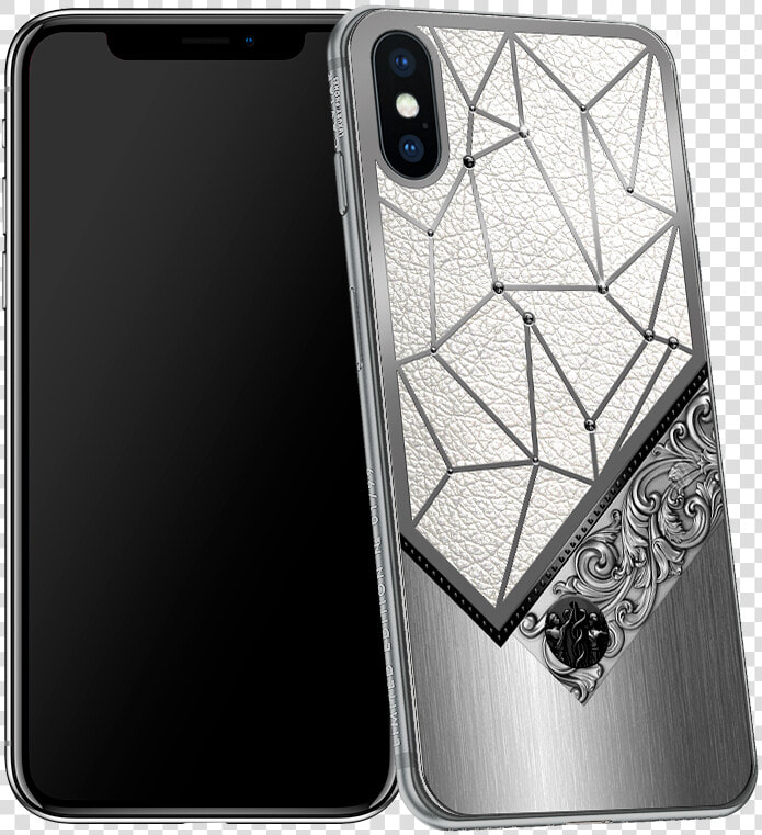 Iphone X With Gemini Horoscope Symbol   Smartphone  HD Png DownloadTransparent PNG