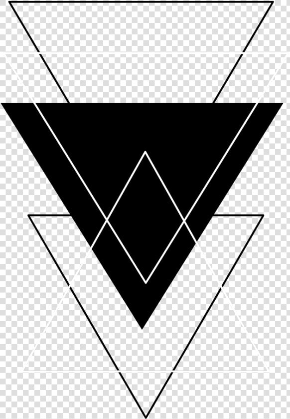  triangle  black  white  png  tumblr  freetoedit   Triangle Png  Transparent PngTransparent PNG