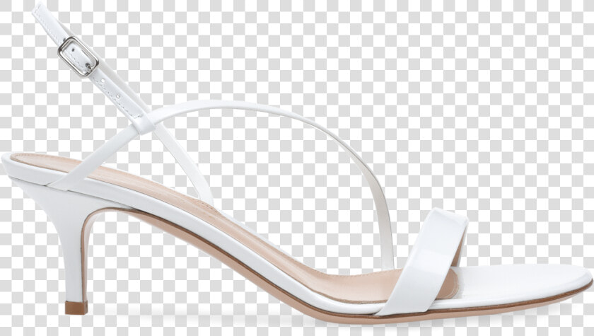 Gianvito Rossi White Manhattan Sandals  HD Png DownloadTransparent PNG