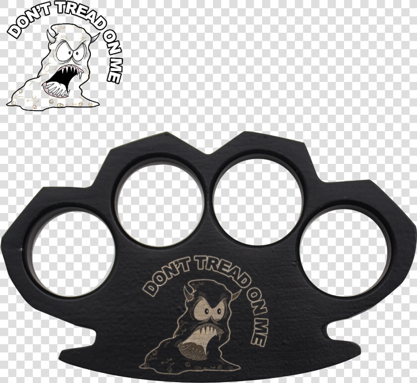 Angry Poo Don T Tread On Me Steam Punk Black Solid   Knuckle Busters  HD Png DownloadTransparent PNG