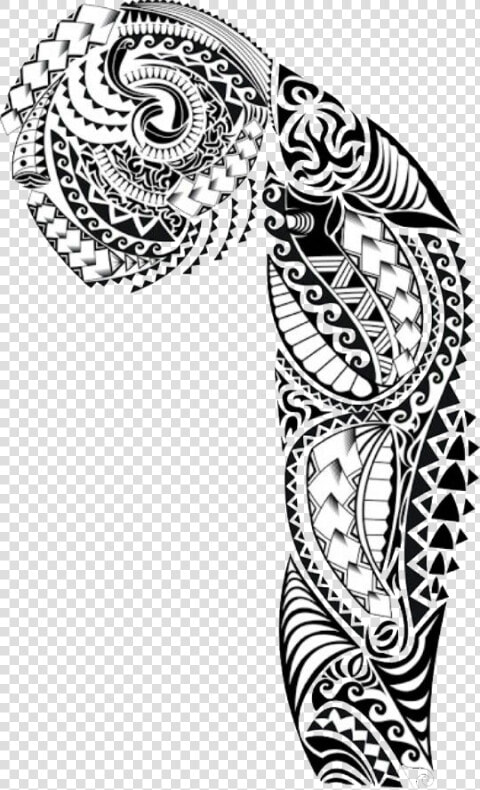 Chest Polynesian Tattoo Designs  HD Png DownloadTransparent PNG