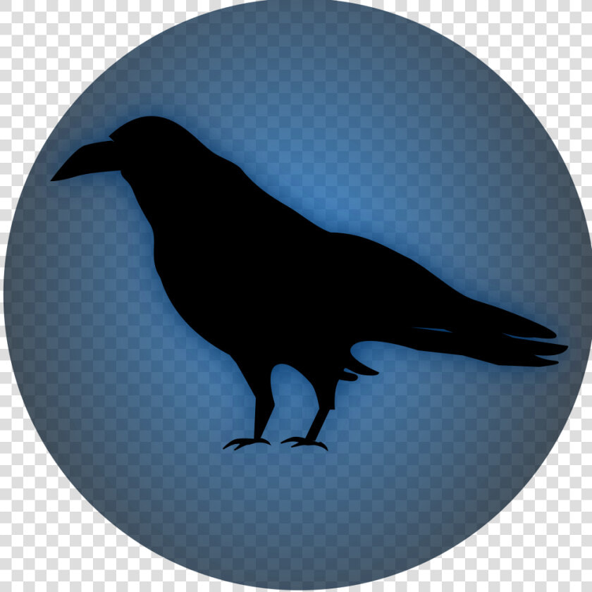 Raven Icon   Raven Crow Logo Icon  HD Png DownloadTransparent PNG