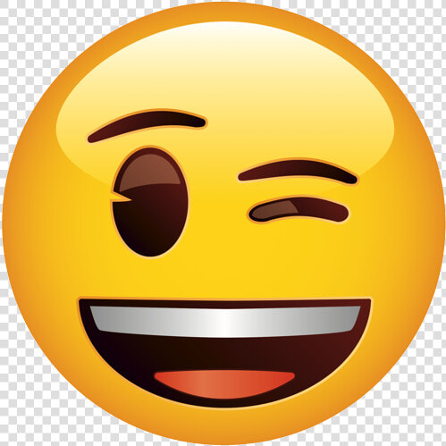 Emoji The Official Brand Winking  HD Png DownloadTransparent PNG