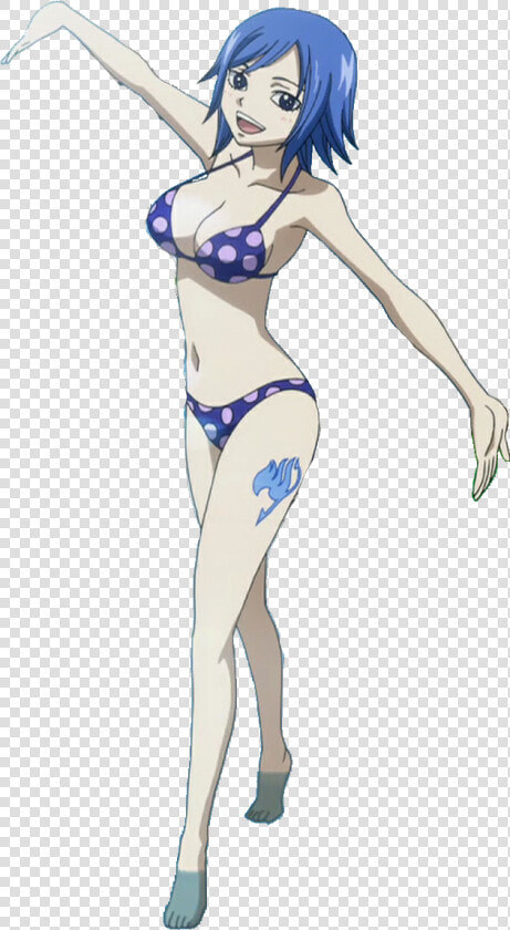 Juvia Wearing Bikini   Fairy Tail Juvia White Background  HD Png DownloadTransparent PNG